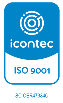 Sello de certificación ICONTEC ISO 9001