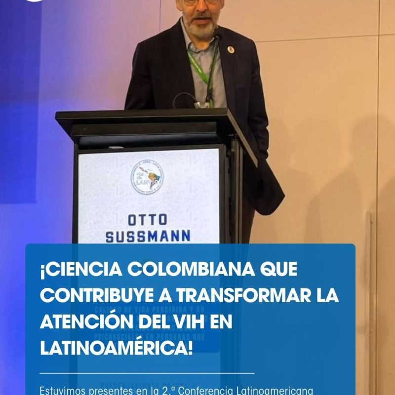 Dr. Otto Sussmann presentando en la 2.ª Conferencia Latinoamericana sobre VIH e Infecciones Virales (LAHVIC 2026)